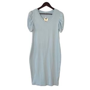 Puff Sleeve Bodycon Dress